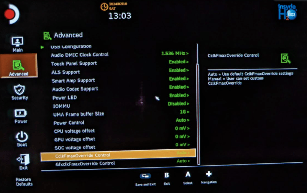 Steam Deck CPU overclock on OLED
